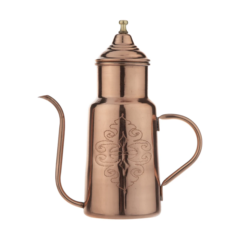 روغن دان مسی طرح دار