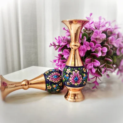 گلدان مسی مدل مس و پرداز pr-105 - تصویر 2