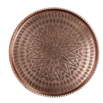 سینی مسی گرد چکشی زنجان